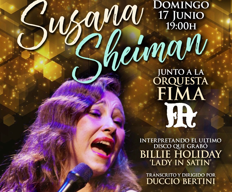 Orquesta FIMA, Susana Sheiman & Duccio Bertini: Billie Holiday "Lady in Satin"