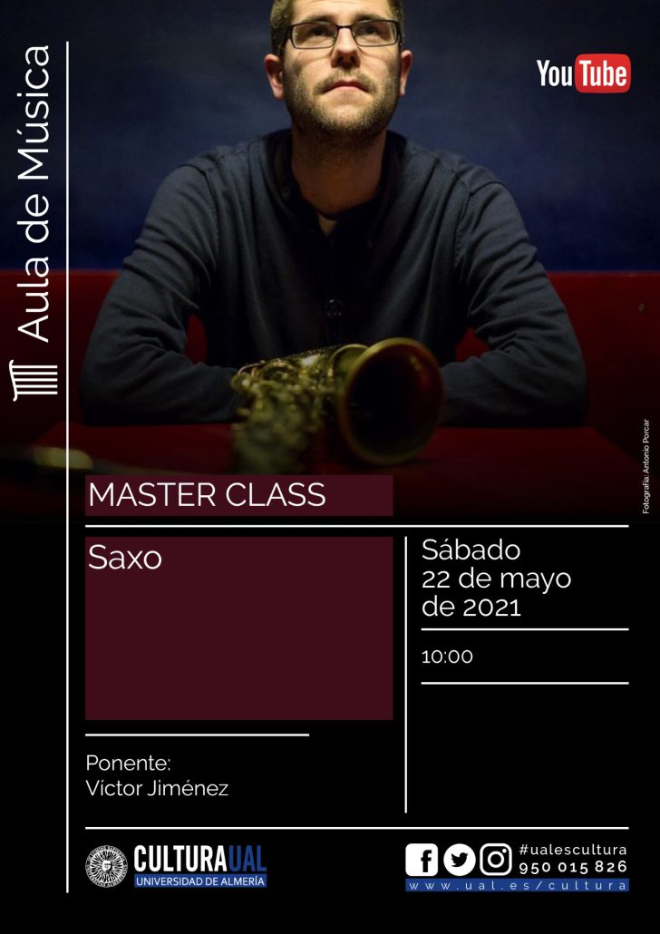 Máster Class: saxo alto. Víctor Jiménez