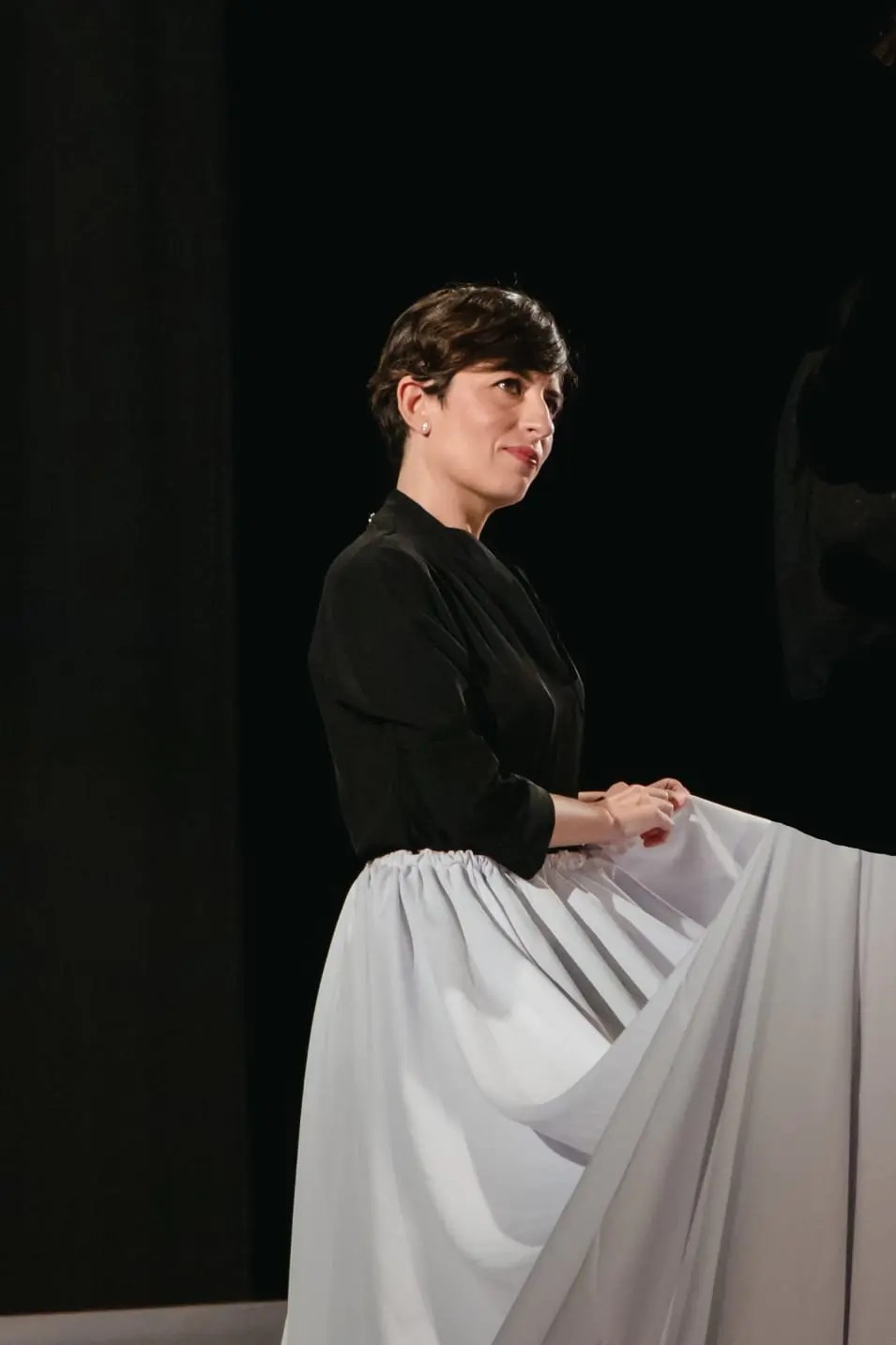 Andrea docente de teatro juvenil