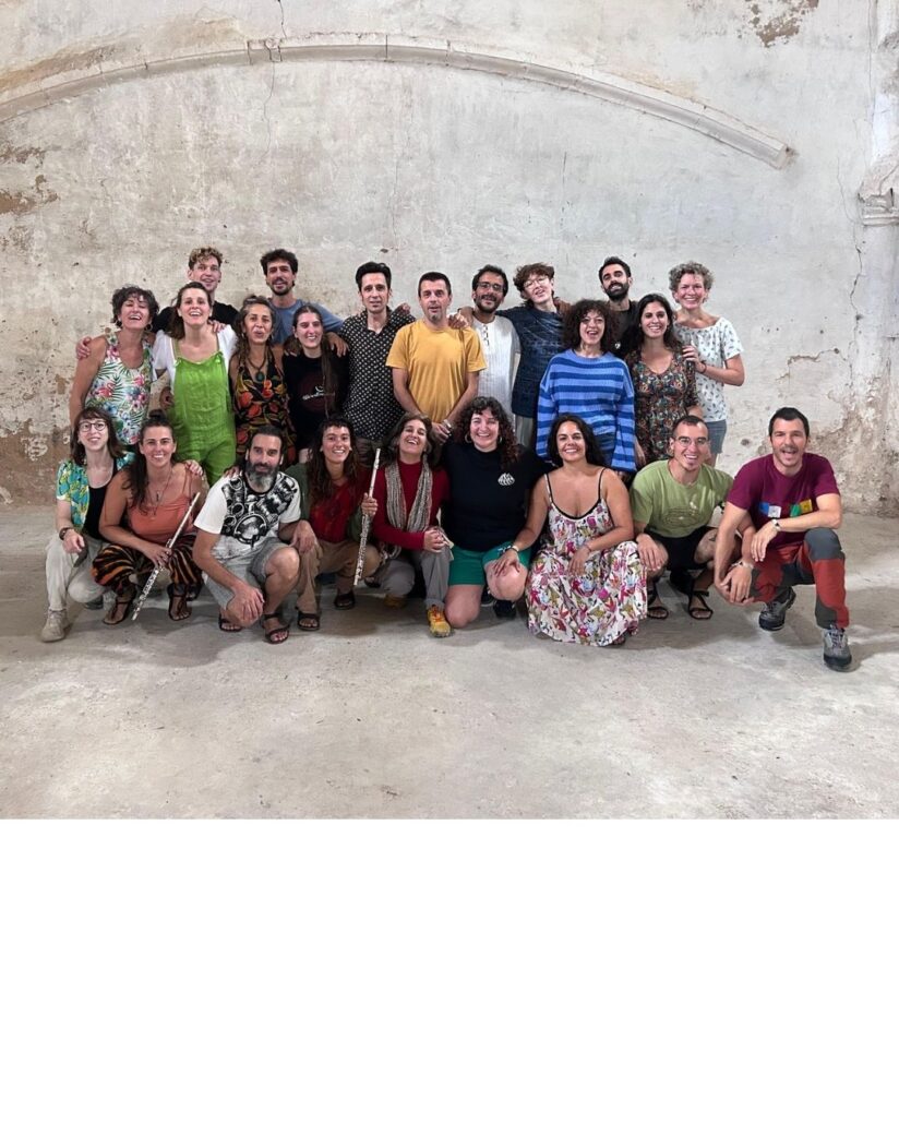 Performance del Grupo artístico de Conexión Improsonora “WimTerque” – «Molino de Terque», Clasijazz Rural