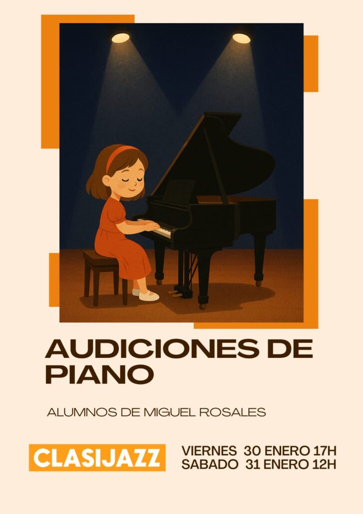 Audiciones de Piano Alumnos de Miguel Rosales