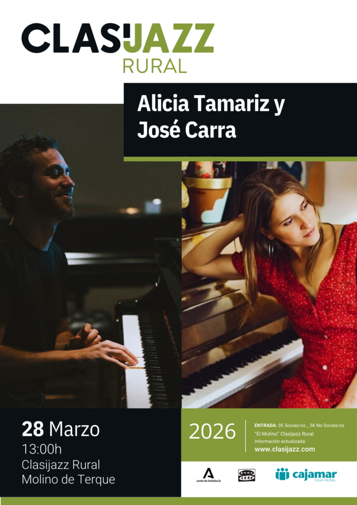 Concierto Alicia Tamariz + José Carra – «El Molino» Clasijazz Rural